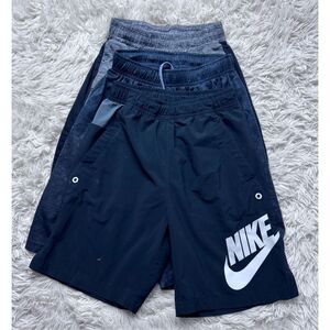 3 piece boys athletic shorts bundle size M 10-12 by Nike & Old Navy Active